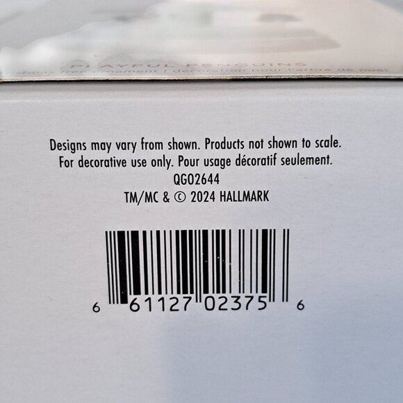 Hallmark Keepsake Christmas Ornament 2024, Playful Penguins on Carousel - Picture 8 of 11